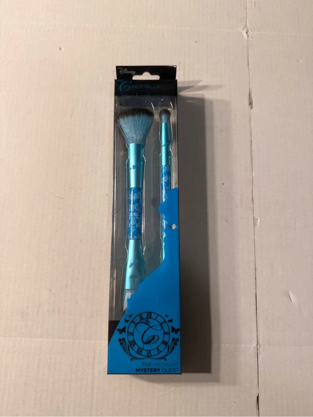 Disney Cinderella Teal Blue Makeup Brush Duo